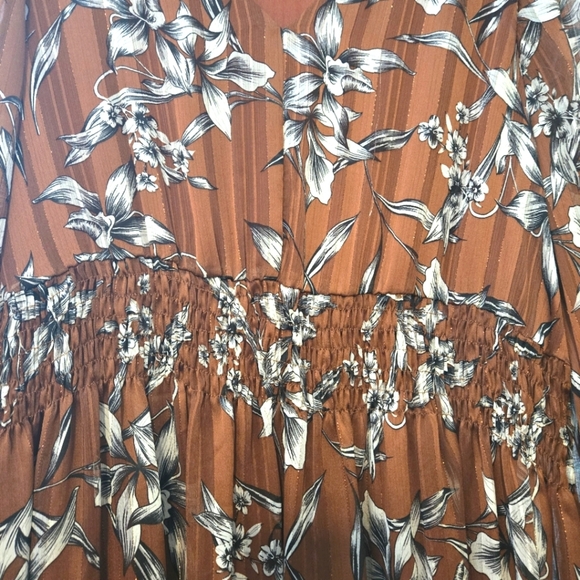 Taylor Floral-Print Fit & Flare Dress - Picture 4 of 10